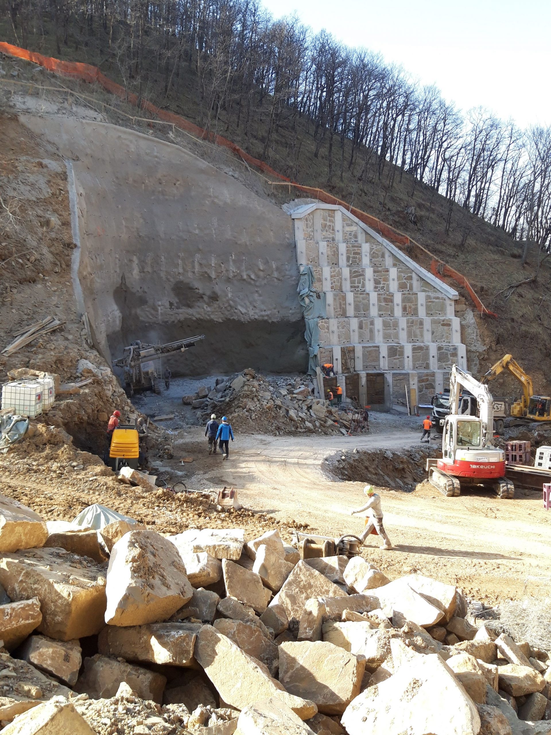 Infrastructure construction project in Slovenia